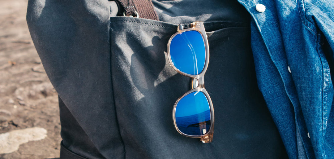 Desert*Walnut*HD Plus Polarized Blue Flash | CAMP Cove Desert Walnut Sunglasses