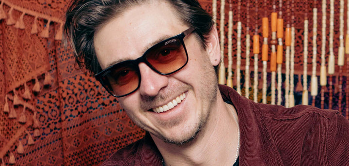 Black*Walnut*Basic Polarized Brown Fade + Black*Walnut*HD Plus Polarized Brown Fade + Black*Walnut*rx | CAMP Crag Black Grateful Dead Stealie Sunglasses