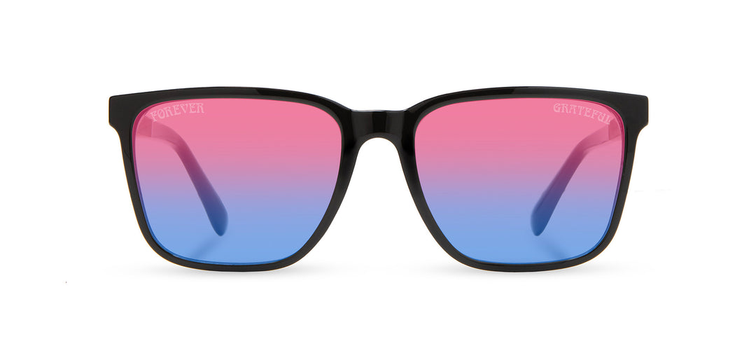 Black*Walnut*Basic Polarized Sunset + Black*Walnut*HD Plus Polarized Sunset + Black*Walnut*rx | CAMP Crag Black Grateful Dead Stealie Sunglasses