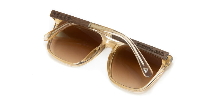 Desert*Walnut*Basic Polarized Brown Fade + Desert*Walnut*HD Plus Polarized Brown Fade + Desert*Walnut*rx | CAMP Crag Desert Grateful Dead Bears Sunglasses