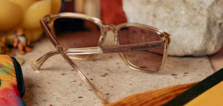 Desert*Walnut*Basic Polarized Brown Fade + Desert*Walnut*HD Plus Polarized Brown Fade + Desert*Walnut*rx | CAMP Crag Desert Grateful Dead Bears Sunglasses