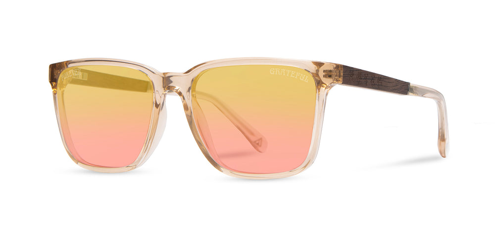 Desert*Walnut*Basic Polarized Sunrise + Desert*Walnut*HD Plus Polarized Sunrise + Desert*Walnut*rx | CAMP Crag Desert Grateful Dead Bears Sunglasses