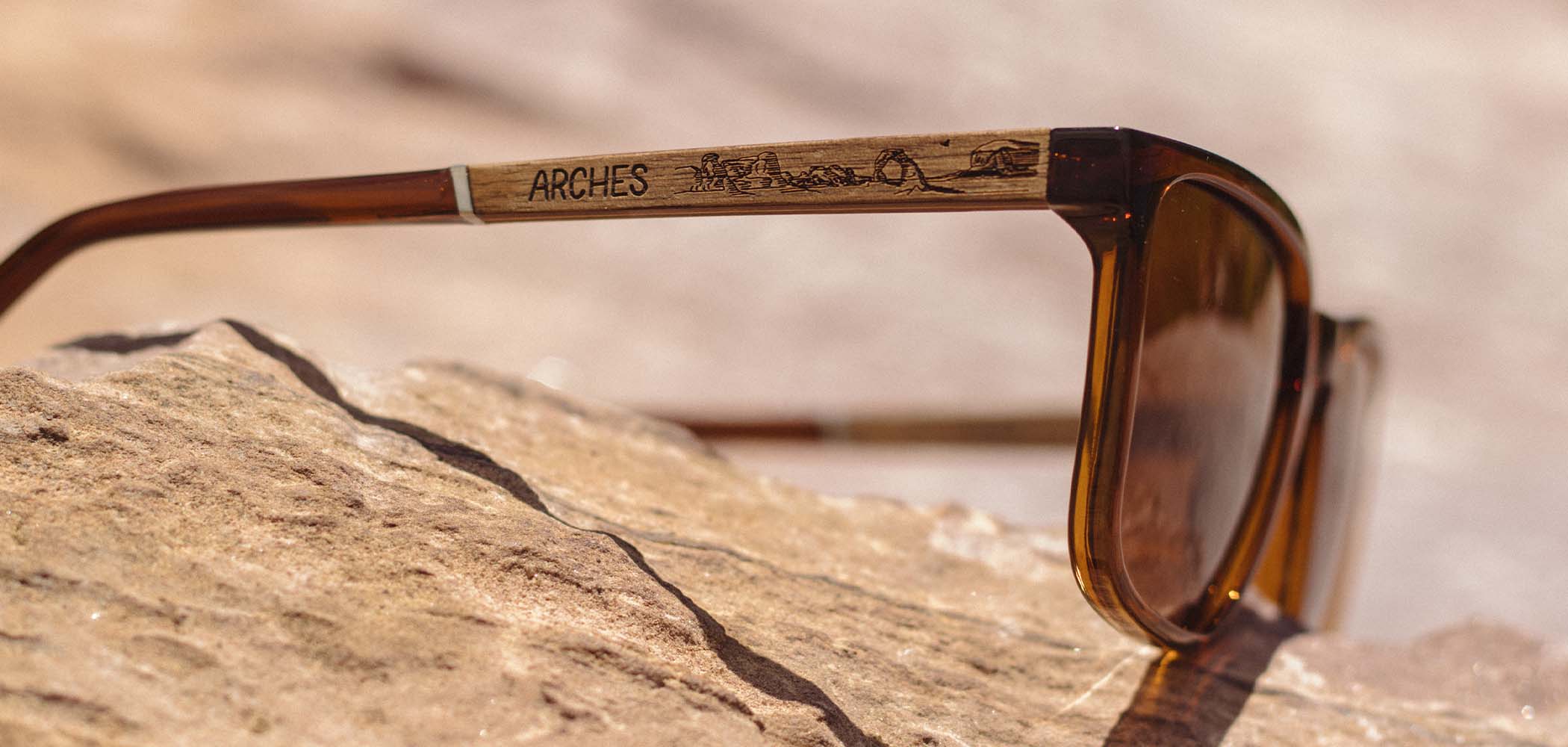 CAMP Crag Sunglasses - Arches National Park Edition – Shwood Eyewear