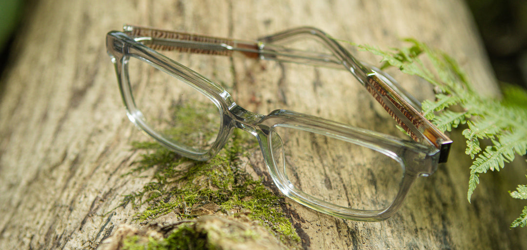 Ice Water*Mushroom*frames only | Shwood Danner Acetate RX Eyeglasses Ice Water