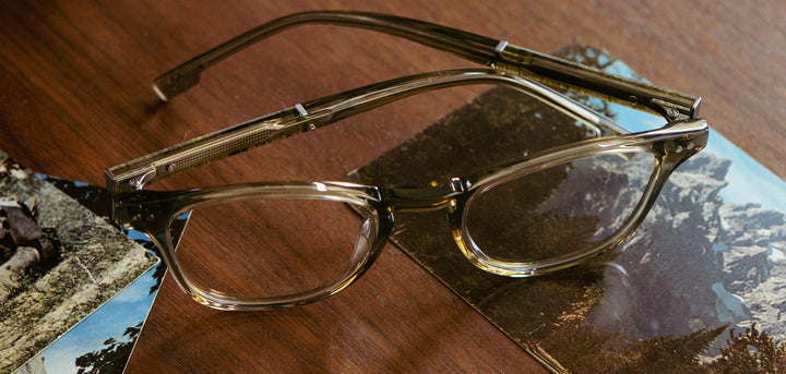Pine*Moss*frames only | Shwood Douglas Acetate RX Eyeglasses Matte Moss