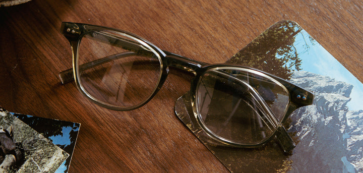 Pine*Moss*frames only | Shwood Douglas Acetate RX Eyeglasses Matte Moss