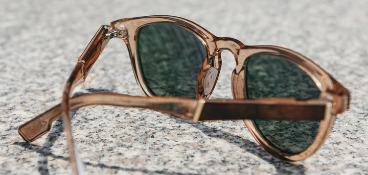 Champagne*Elm Burl*Lite G15 + Champagne*Elm Burl*Lite Plus Polarized G15 | Shwood Francis ACTV Sunglasses Champagne