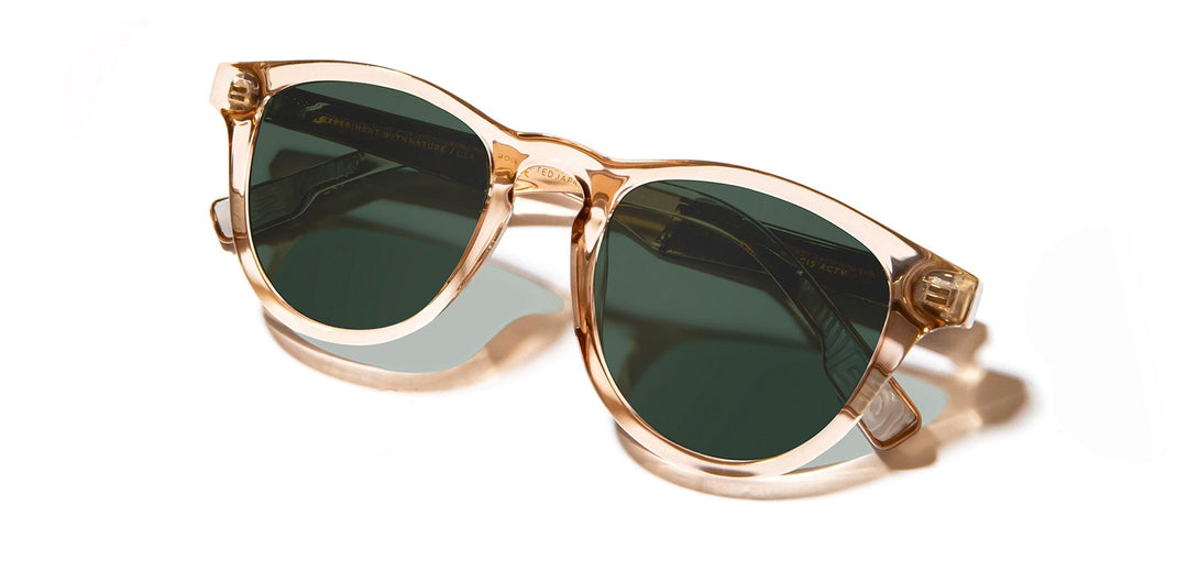 Champagne*Elm Burl*Lite G15 + Champagne*Elm Burl*Lite Plus Polarized G15 | Shwood Francis ACTV Sunglasses Champagne