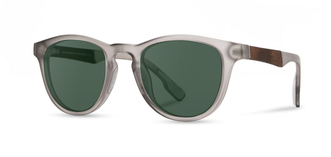 Matte Smoke*Elm Burl*Lite G15 + Matte Smoke*Elm Burl*Lite Plus Polarized G15 | Shwood Francis ACTV Sunglasses Matte Smoke