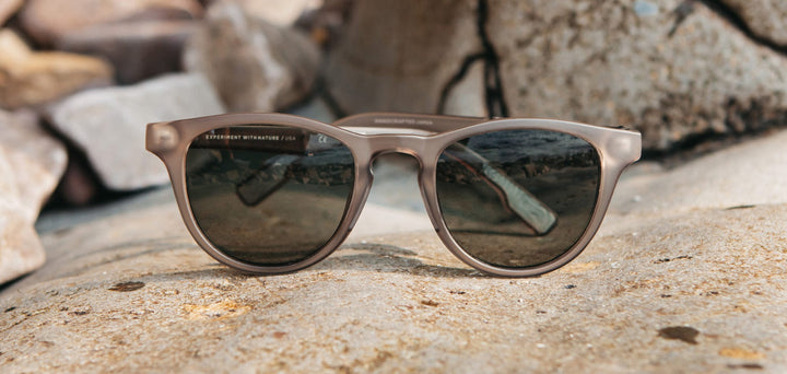 Matte Smoke*Elm Burl*Lite G15 + Matte Smoke*Elm Burl*Lite Plus Polarized G15 | Shwood Francis ACTV Sunglasses Matte Smoke