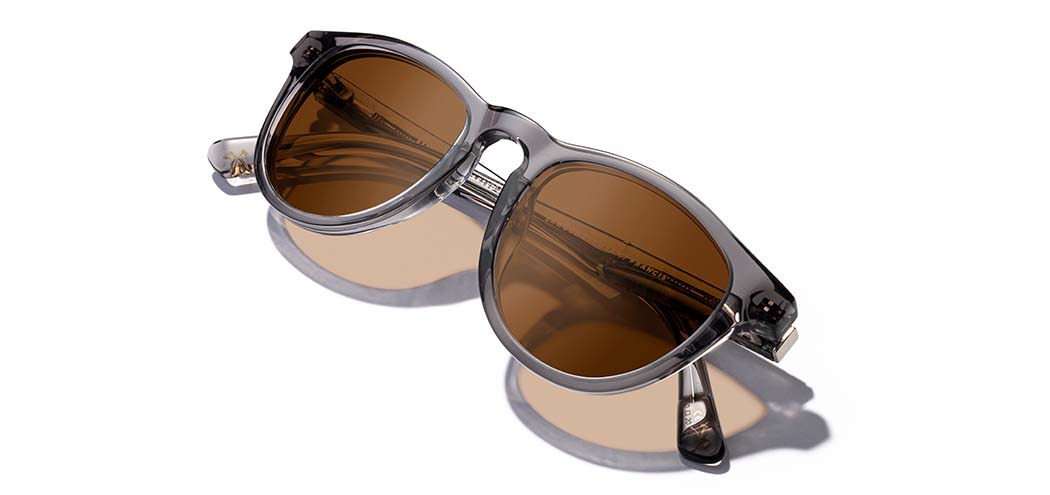 Smoke*Pinecone*Brown Polarized | Shwood Francis Acetate Sunglasses Smoke