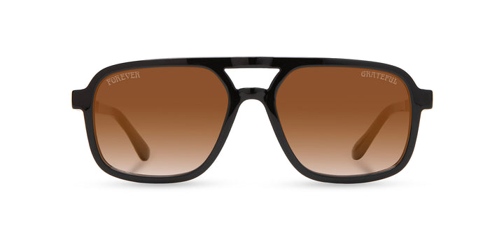 Black*Walnut*Basic Polarized Brown Fade + Black*Walnut*HD Plus Polarized Brown Fade + Black*Walnut*RX | CAMP Glacier Grateful Dead Stealie Sunglasses