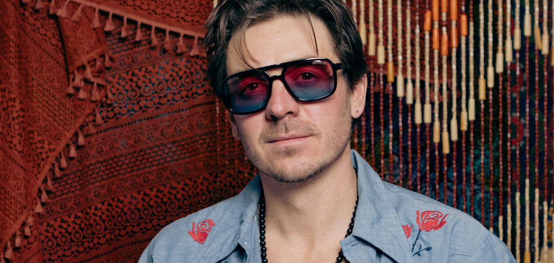 Black*Walnut*Basic Polarized Sunset + Black*Walnut*HD Plus Polarized Sunset + Black*Walnut*RX | CAMP Glacier Grateful Dead Stealie Sunglasses