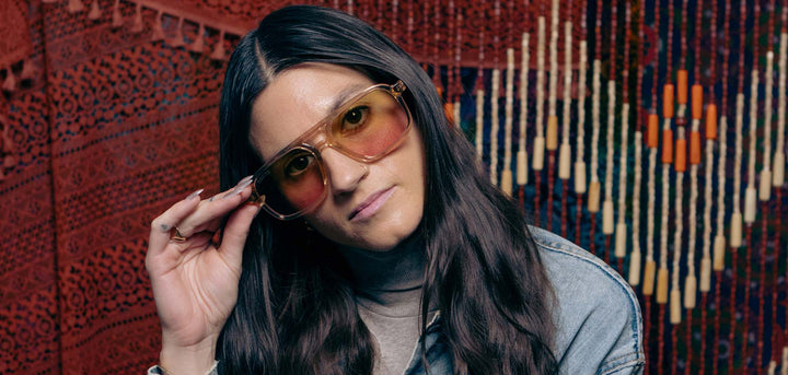 Desert*Walnut*Basic Polarized Sunrise + Desert*Walnut*HD Plus Polarized Sunrise + Desert*Walnut*RX | CAMP Glacier Grateful Dead Bears Sunglasses