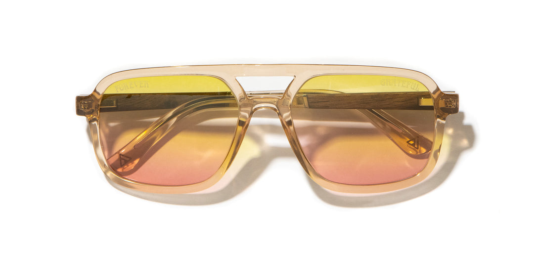 Desert*Walnut*Basic Polarized Sunrise + Desert*Walnut*HD Plus Polarized Sunrise + Desert*Walnut*RX | CAMP Glacier Grateful Dead Bears Sunglasses