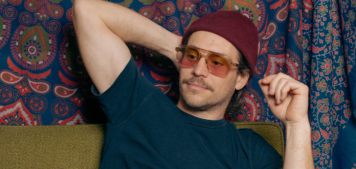 Desert*Walnut*Basic Polarized Sunrise + Desert*Walnut*HD Plus Polarized Sunrise + Desert*Walnut*RX | CAMP Glacier Grateful Dead Bears Sunglasses