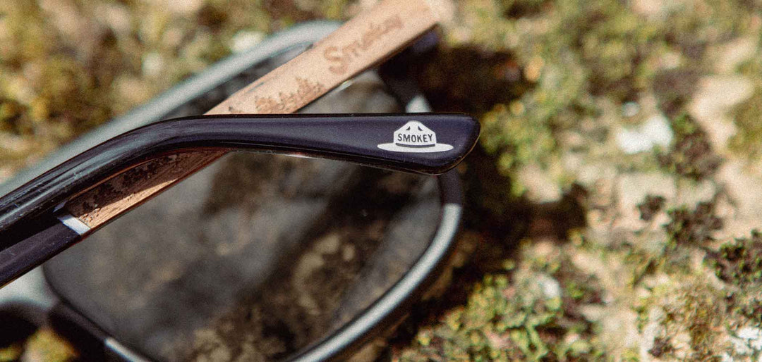 Matte Black*Walnut*HD Plus Polarized Grey | CAMP Glacier Matte Black Walnut Sunglasses