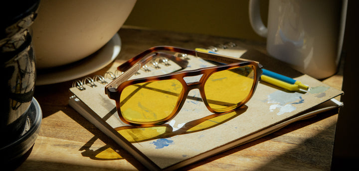 Matte Tortoise*Walnut*Basic Polarized Yellow + Matte Tortoise*Walnut*HD Plus Polarized Yellow | CAMP Glacier Matte Tortoise Walnut Sunglasses