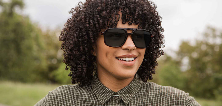 Moss*Walnut*HD Plus Polarized Grey | CAMP Glacier Moss Walnut Sunglasses