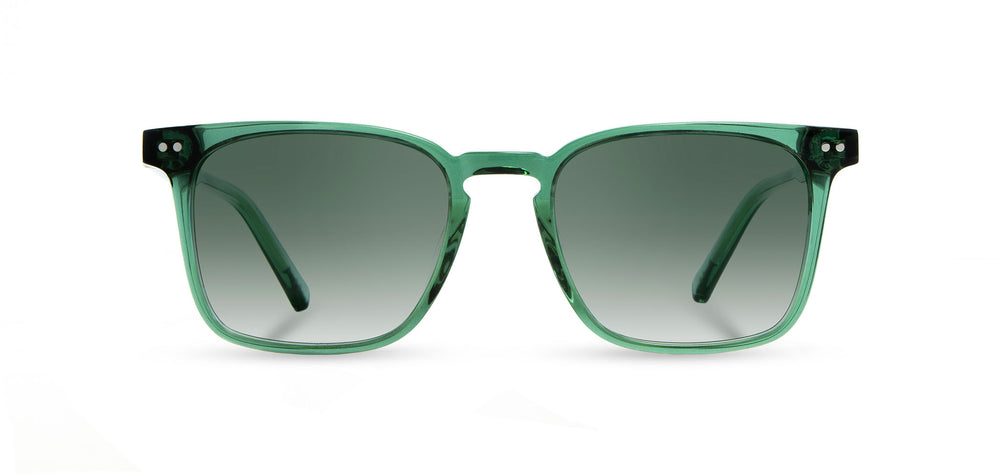Jade*G15 Fade + Jade*G15 Fade Polarized | Shwood Hamilton Acetate Sunglasses Jade