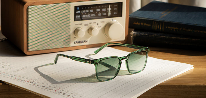 Jade*G15 Fade + Jade*G15 Fade Polarized | Shwood Hamilton Acetate Sunglasses Jade