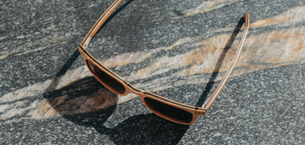 Ash Burl*Brown + Ash Burl*Brown Polarized | Shwood Hamilton Wood Sunglasses Ash Burl