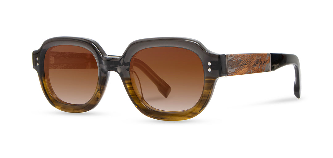 Oak Moss*Mushroom*Brown Fade + Oak Moss*Mushroom*Brown Fade Polarized | Oak Moss