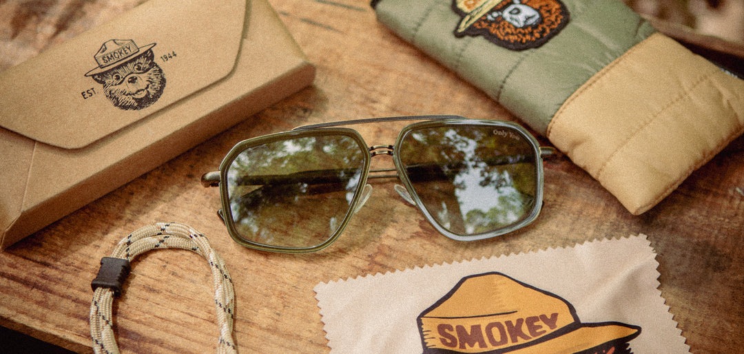 Pine*G15 Fade Polarized | Keizer Smokey Bear Sunglasses