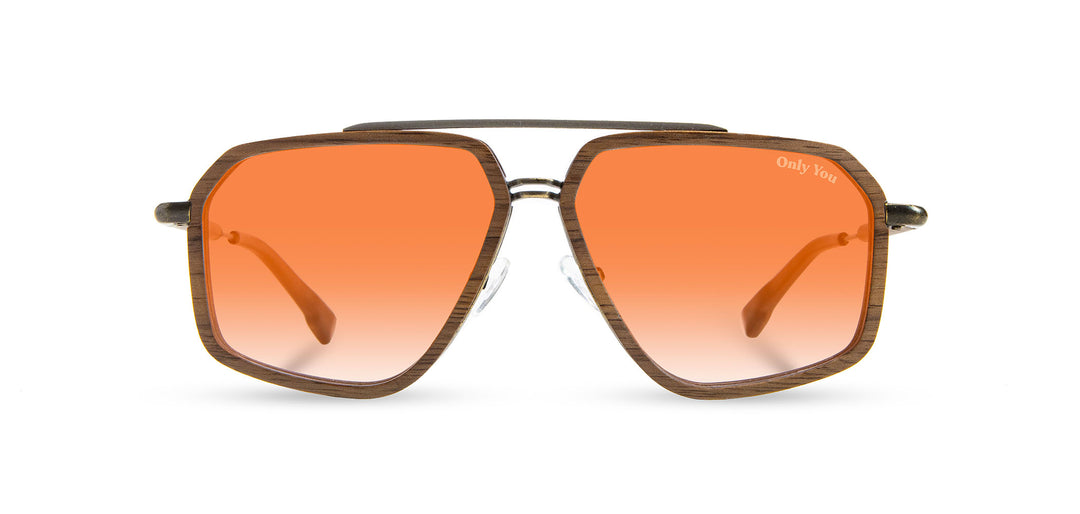 Walnut*Amber Fade Polarized | Keizer Smokey Bear Sunglasses