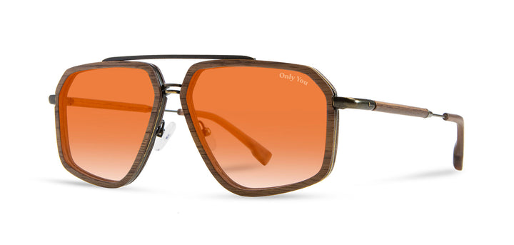 Walnut*Amber Fade Polarized | Keizer Smokey Bear Sunglasses