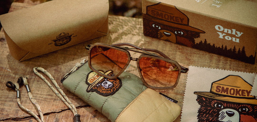 Walnut*Amber Fade Polarized | Keizer Smokey Bear Sunglasses