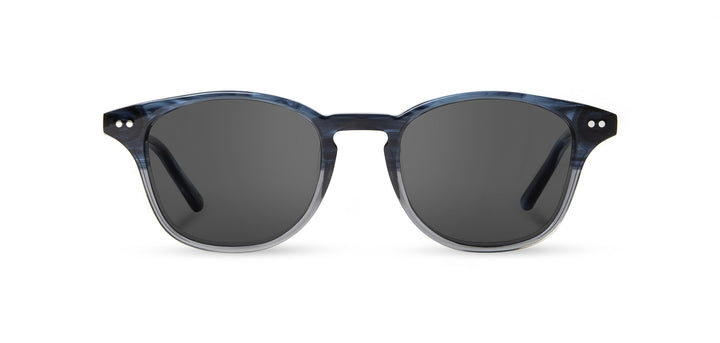 Cobalt*Grey + Cobalt*Grey Polarized | Shwood Kennedy Acetate Sunglasses Cobalt