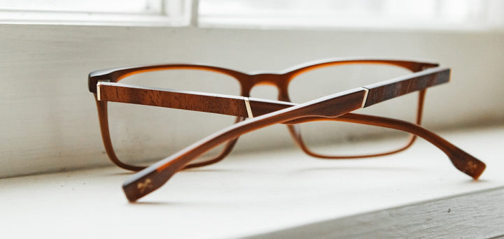 Matte Rust*Mahogany*frames only + Matte Rust*Mahogany*rx | Shwood Kent Acetate RX Eyeglasses Matte Rust