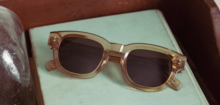 Butter*Mushroom*Brown + Butter*Mushroom*Brown Polarized | Shwood McKay Acetate Sunglasses Butter