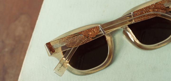 Butter*Mushroom*Brown + Butter*Mushroom*Brown Polarized | Shwood McKay Acetate Sunglasses Butter
