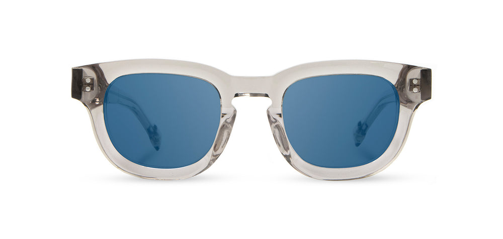 Ice Water*Mushroom*Light Blue + Ice Water*Mushroom*Light Blue Polarized | Shwood McKay Acetate Sunglasses Ice Water