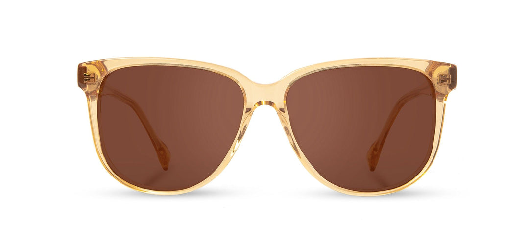 Butter*Rose Flower*Brown + Butter*Rose Flower*Brown Polarized | Shwood Mckenzie Acetate Sunglasses Butter