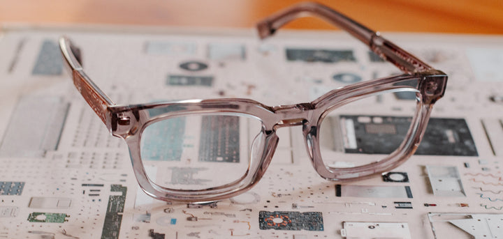 Ice Water*Mushroom*frames only | Shwood Perry Acetate RX Eyeglasses