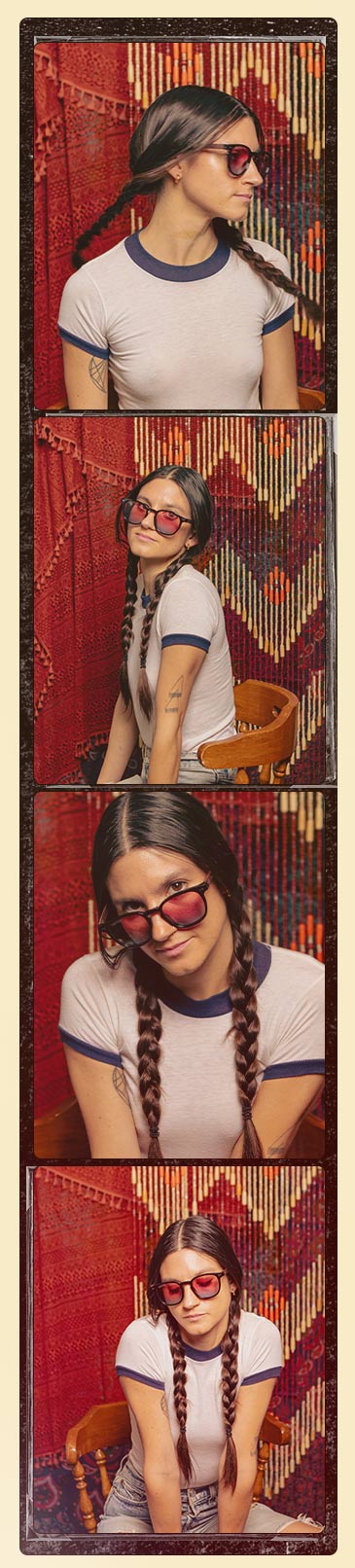 retro Smokey bear sunglasses