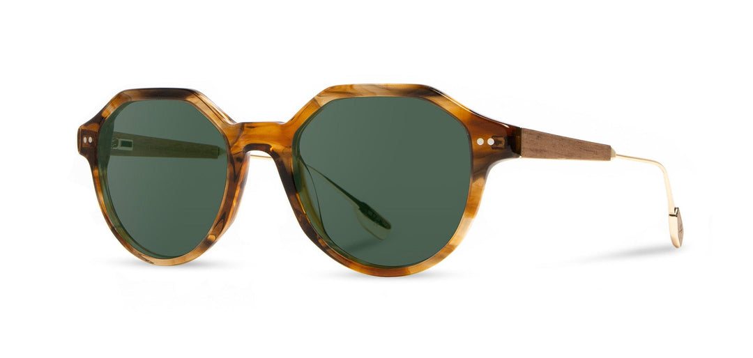 Autumn*Walnut*G15 + Autumn*Walnut*G15 Polarized | Shwood Powell Acetate Sunglasses Autumn