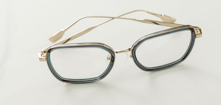 Smoke*Walnut*frames only | Shwood Sophie Metal RX Eyeglasses Smoke