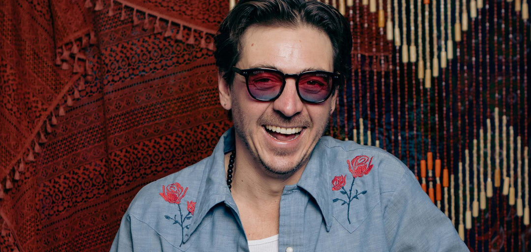 Black*Walnut*Basic Polarized Sunset + Black*Walnut*HD Plus Polarized Sunset + Black*Walnut*rx | CAMP Topo Black Grateful Dead Stealie Sunglasses