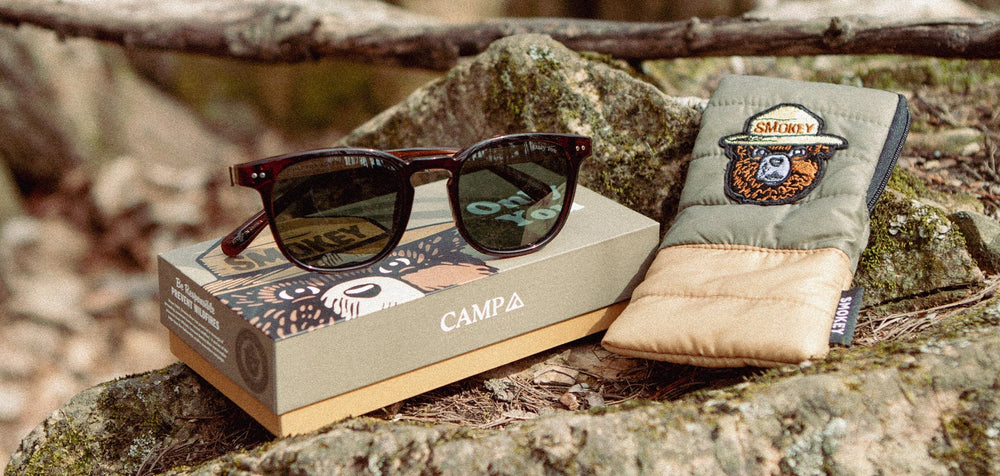 Clay*Walnut*Basic Polarized G15 + Clay*Walnut*HD Plus Polarized G15 | CAMP Topo Clay Sunglasses