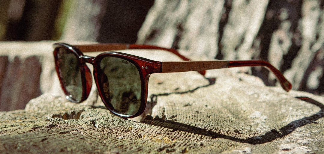 Clay*Walnut*Basic Polarized G15 + Clay*Walnut*HD Plus Polarized G15 | CAMP Topo Clay Sunglasses