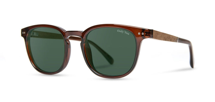 Clay*Walnut*Basic Polarized G15 + Clay*Walnut*HD Plus Polarized G15 | CAMP Topo Clay Sunglasses