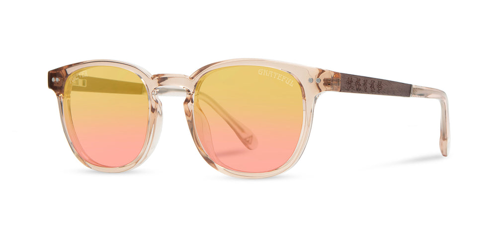 Desert*Walnut*Basic Polarized Sunrise + Desert*Walnut*HD Plus Polarized Sunrise + Desert*Walnut*rx | CAMP Topo Desert Grateful Dead Bears Sunglasses