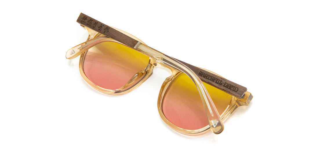 Desert*Walnut*Basic Polarized Sunrise + Desert*Walnut*HD Plus Polarized Sunrise + Desert*Walnut*rx | CAMP Topo Desert Grateful Dead Bears Sunglasses