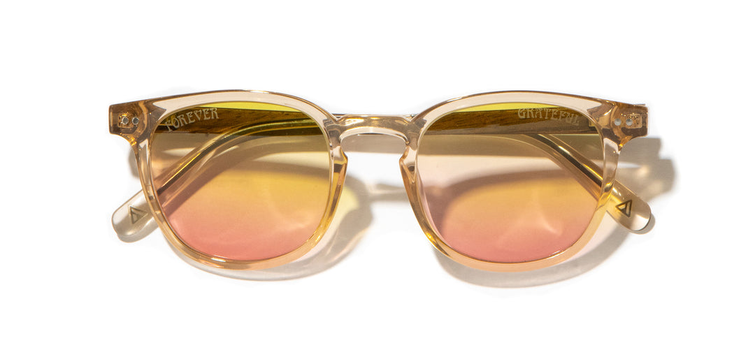 Desert*Walnut*Basic Polarized Sunrise + Desert*Walnut*HD Plus Polarized Sunrise + Desert*Walnut*rx | CAMP Topo Desert Grateful Dead Bears Sunglasses