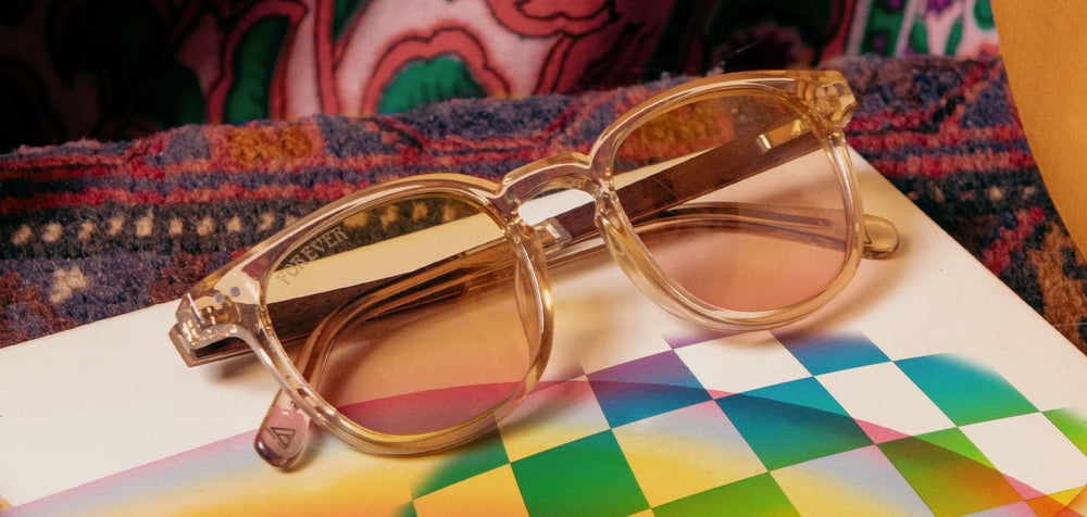 Desert*Walnut*Basic Polarized Sunrise + Desert*Walnut*HD Plus Polarized Sunrise + Desert*Walnut*rx | CAMP Topo Desert Grateful Dead Bears Sunglasses