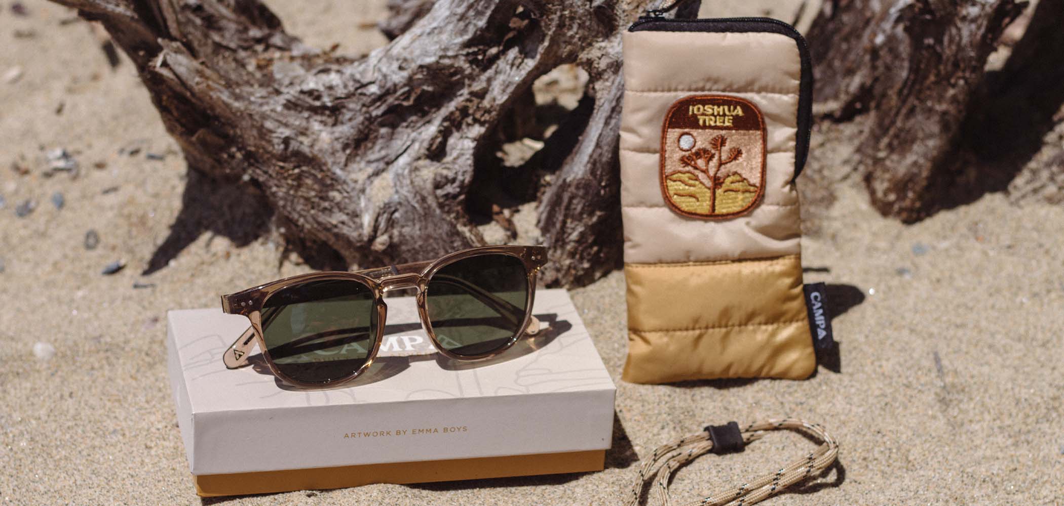CAMP Topo Sunglasses - Joshua Tree National Park Edition – Shwood